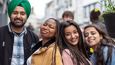 Students happy in city of Plymouth